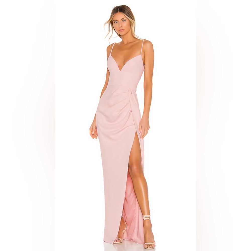 NWT Katie May Reconcile Blush (light pink) dress in medium. Never worn.
